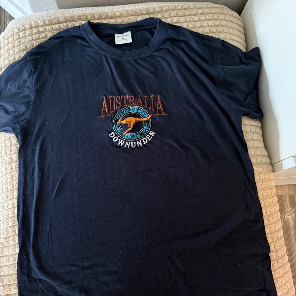 Australia Downunder Navy Blue T-Shirt
